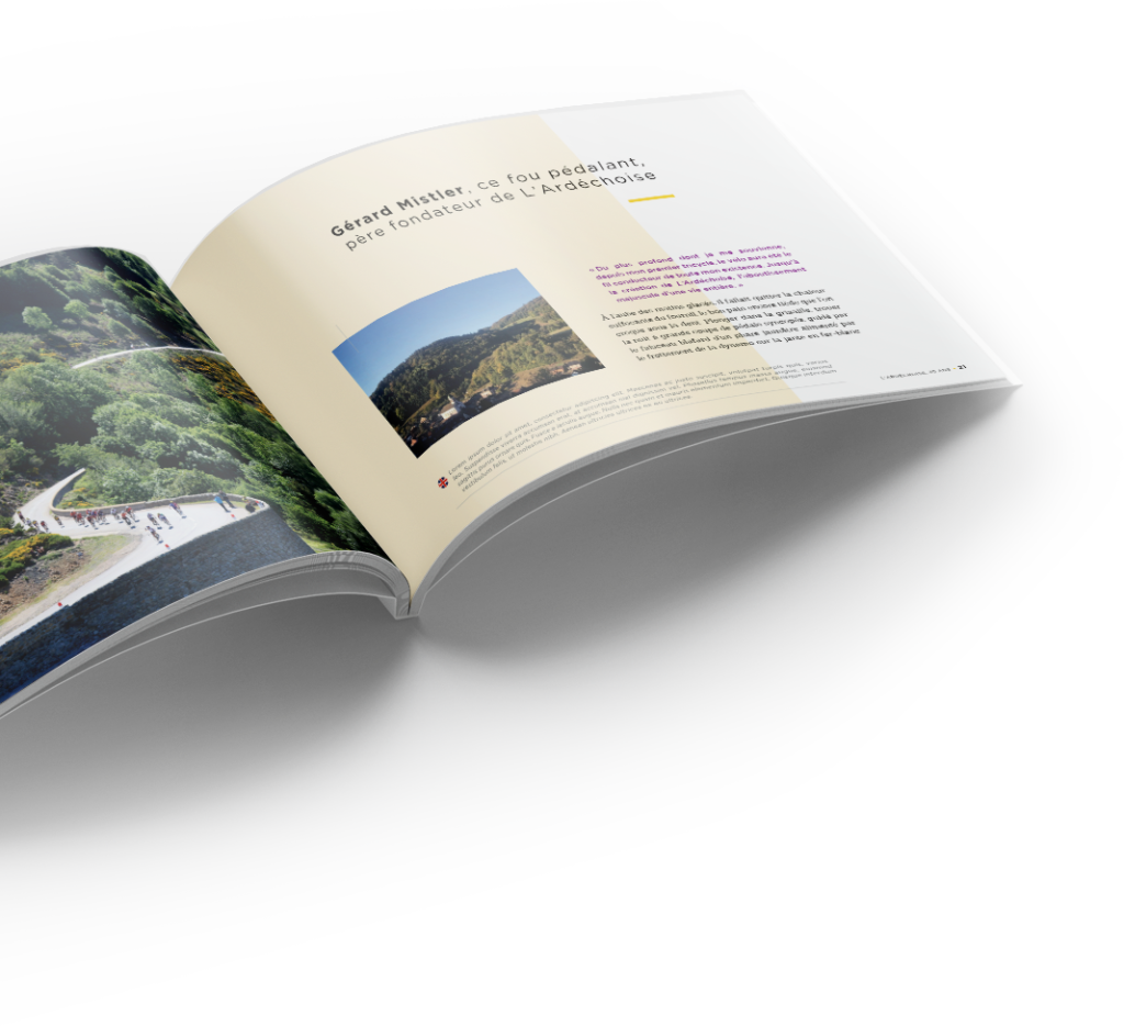 Livre l'Ardéchoise - course de vélo